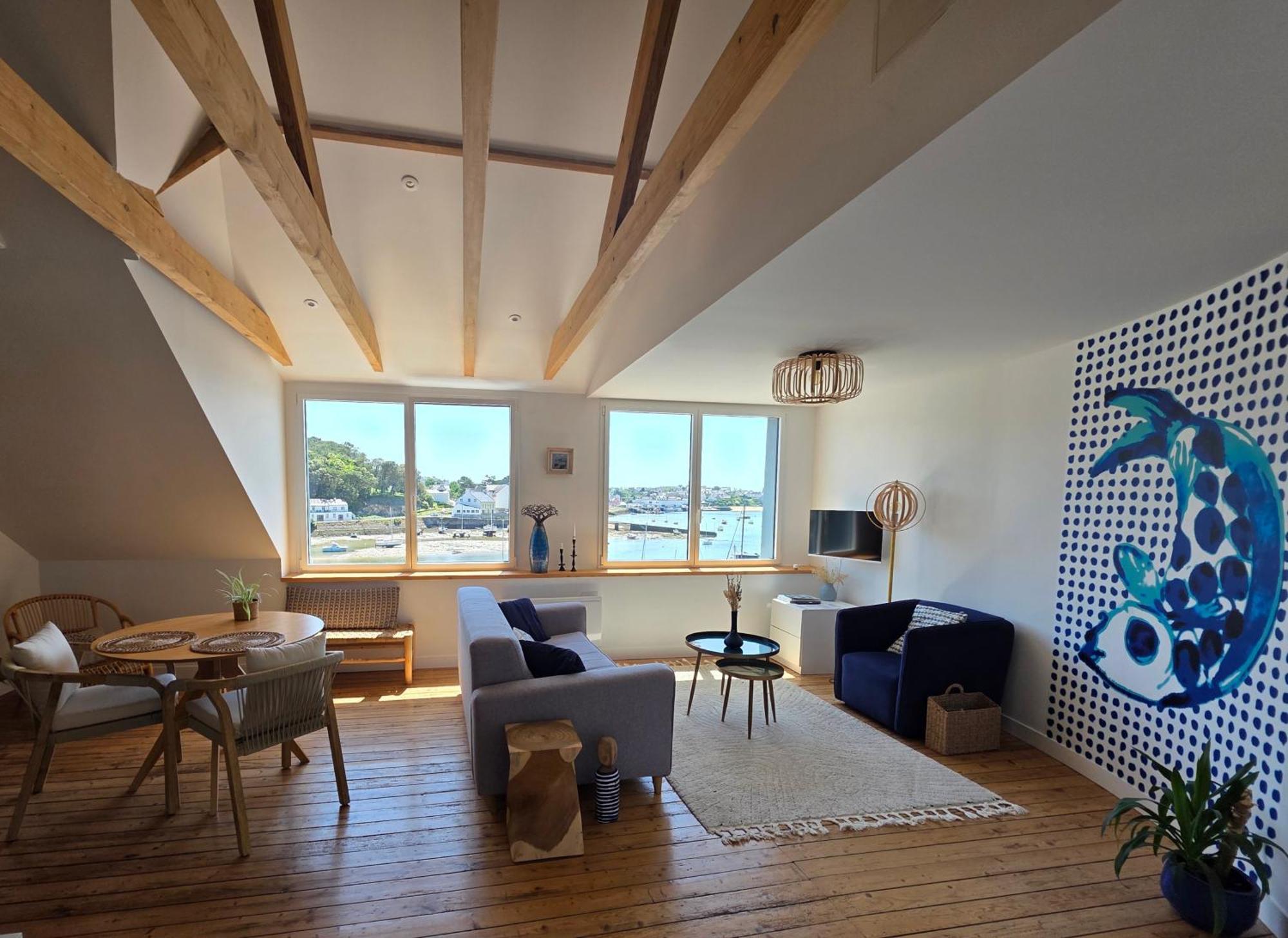 Anatoline Audierne Appartements Vue Mer - Sea & Harbor Stay أودييرن المظهر الخارجي الصورة